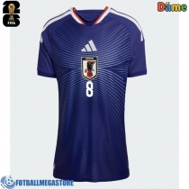 Fotballdrakt Dame Japan Takumi Minamino #8 Hjemmedrakt VM 2026 Kortermet